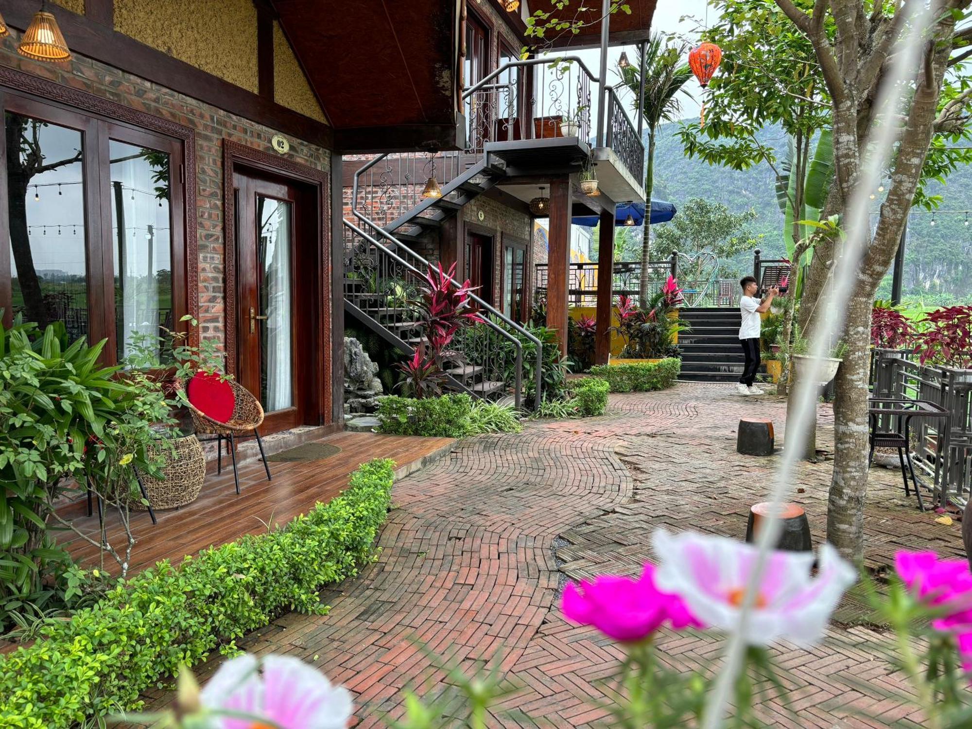 Апартаменти Papaya Bungalow & Rice Fields Ніньбінь Екстер'єр фото