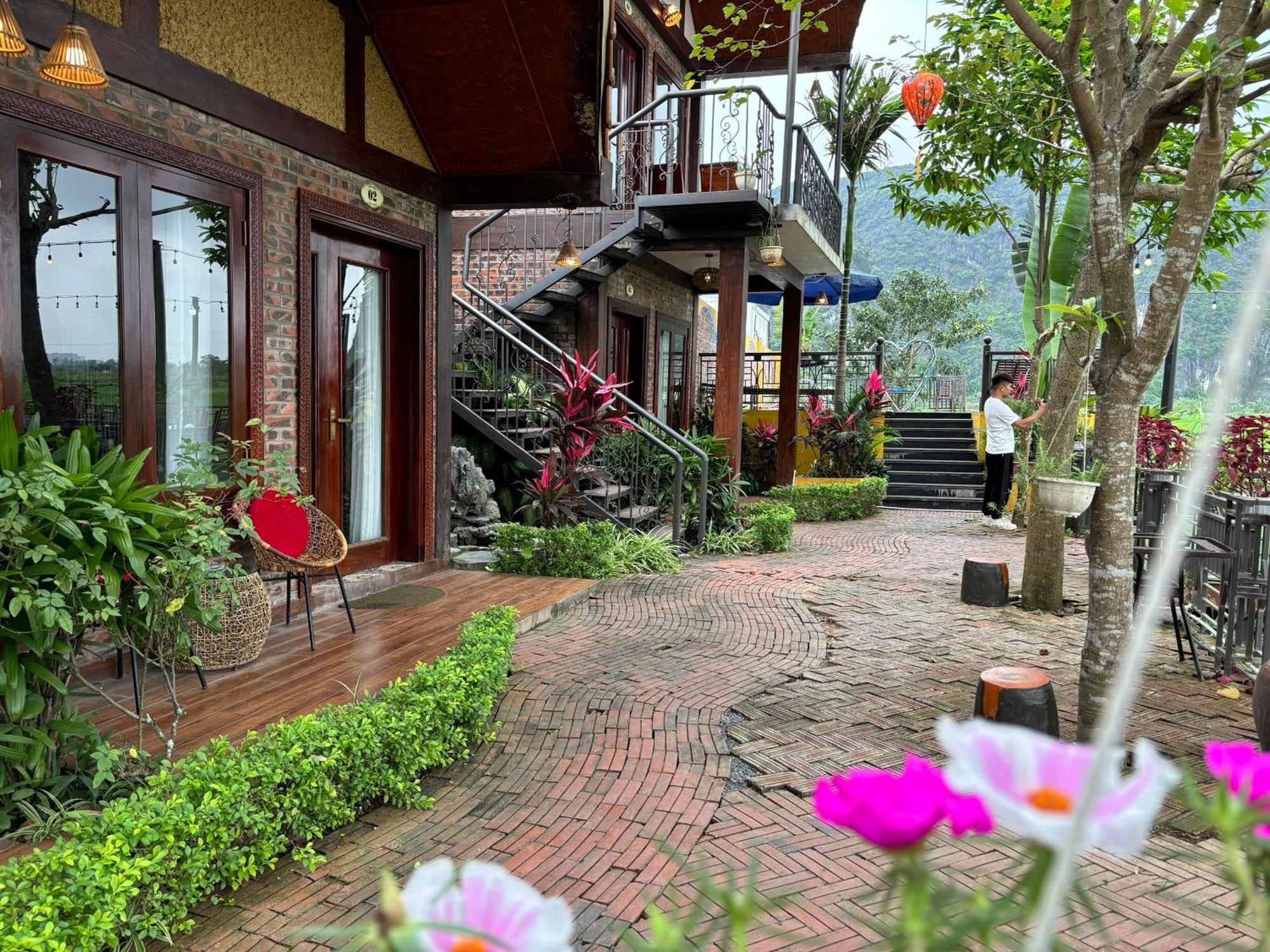 Апартаменти Papaya Bungalow & Rice Fields Ніньбінь Екстер'єр фото