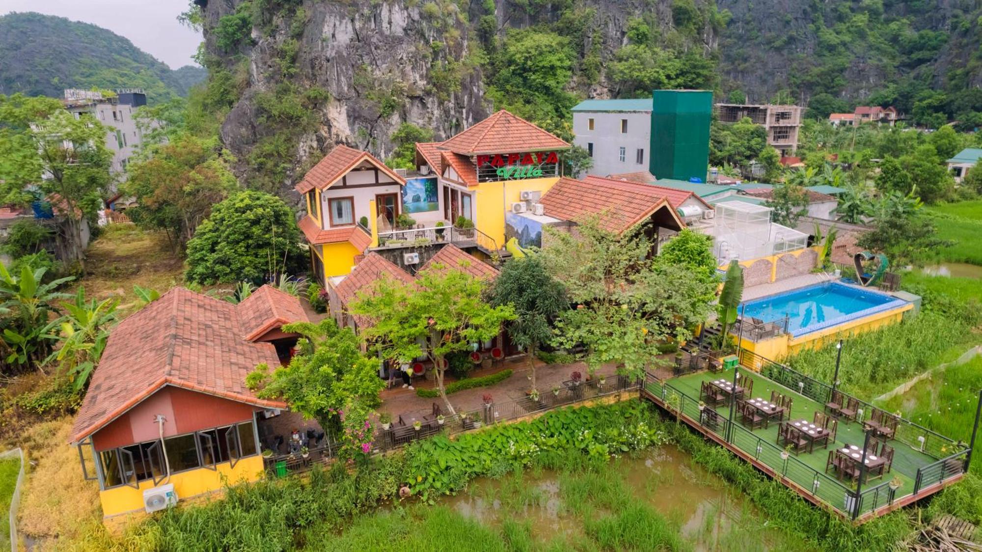 Апартаменти Papaya Bungalow & Rice Fields Ніньбінь Екстер'єр фото